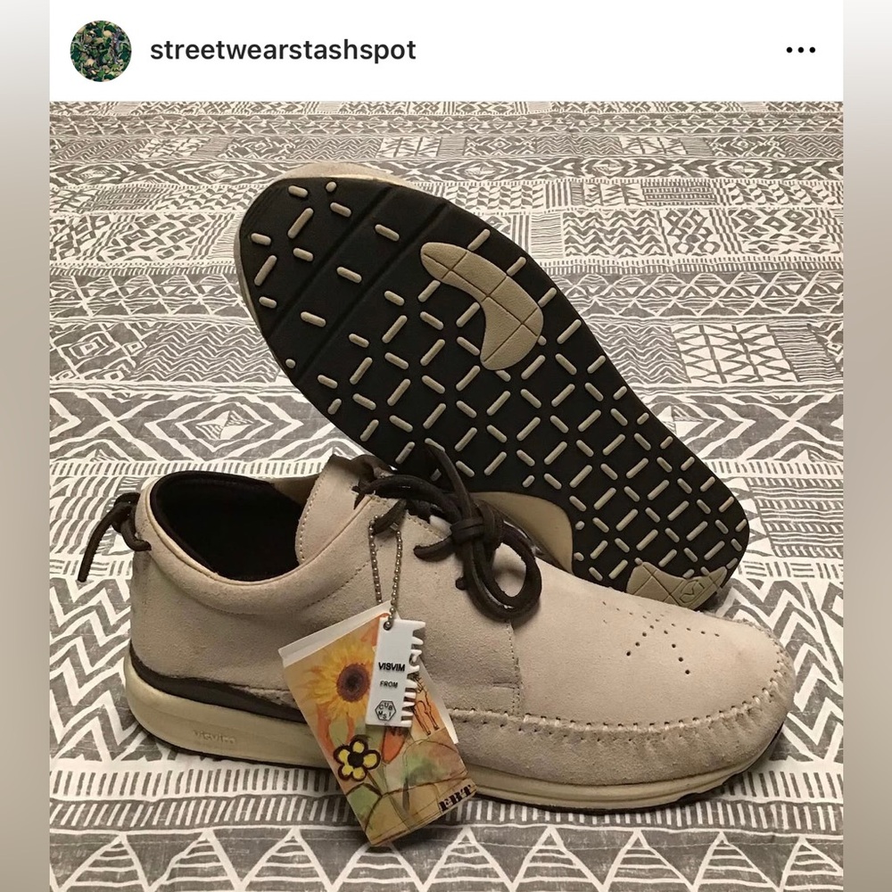 Visvim Half Moccasin Construction Size 10